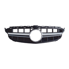 Car Front Bumper Grille Silver for Mercedes Benz Class C W205/C205  Upgrade to AMGS 2015-2018 Vehicle Spare Parts Car Grille,www.hongyangcorp.com,Car Front Bumper Grille Silver for Mercedes Benz Class C W205/C205  Upgrade to AMGS 2015-2018 Vehicle Spare Parts Car Grille