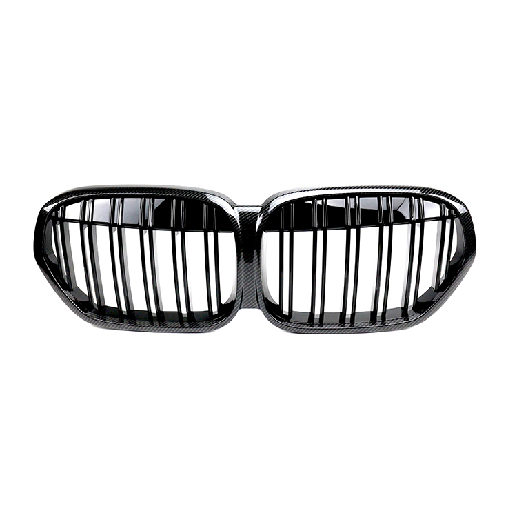 Black Colour Double Slat Car Bumper Grille Fit for BMW X1 Series F49 2016  Mesh Front Grille