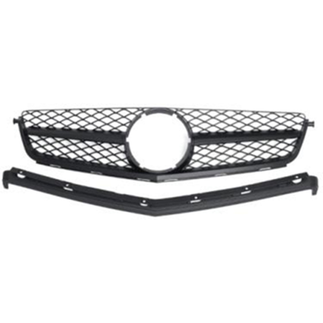 Facelift Kit Car Front Bumper Grille for Mercedes Benz Class C W204 C63 2008-2011 AMG Style,www.hongyangcorp.com,Facelift Kit Car Front Bumper Grille for Mercedes Benz Class C W204 C63 2008-2011 AMG Style
