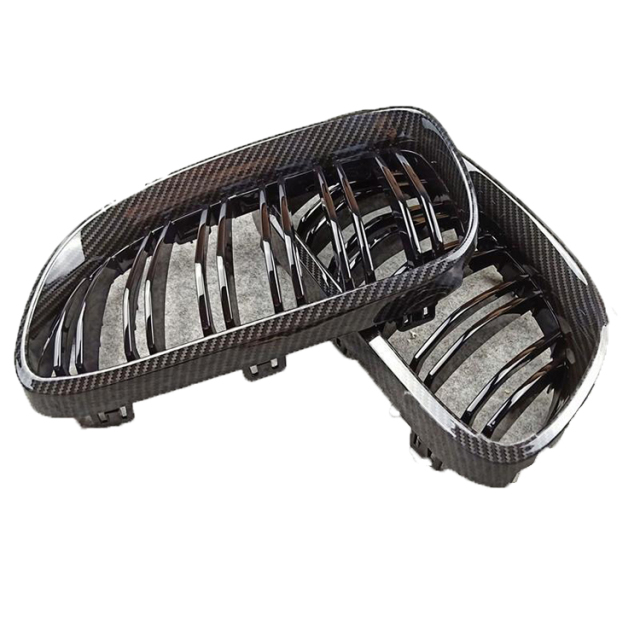 Auto Parts Car Accessories Double Slat Front Grille Carbon Look Car Grill for BMW E92 2010-2013 Body Kit,www.hongyangcorp.com,Auto Parts Car Accessories Double Slat Front Grille Carbon Look Car Grill for BMW E92 2010-2013 Body Kit