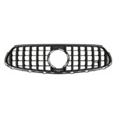 Vehicle Spare Parts Car Body Kits Front Bumper Grille for Mercedes Benz Class GLC X254 Upgrade to GT-R 2023+ Grille Glossy Black,www.hongyangcorp.com,Vehicle Spare Parts Car Body Kits Front Bumper Grille for Mercedes Benz Class GLC X254 Upgrade to GT-R 2023+ Grille Glossy Black