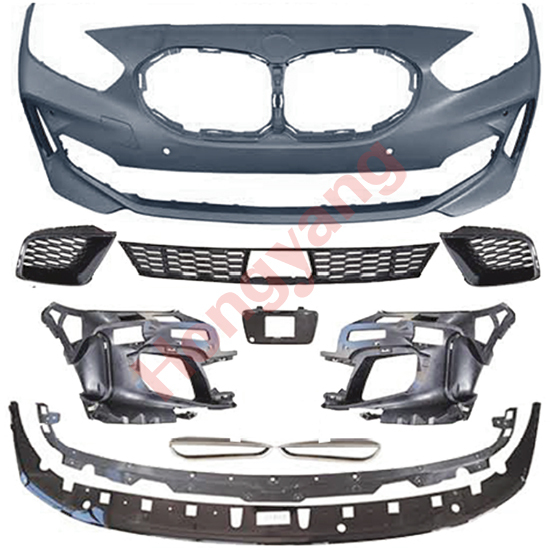 Car Auto Spare Parts  1M Front Bumper Assy Grille Rear Diffuser Bodykit for BMW 1 Series F40 2019-2023,www.hongyangcorp.com,Car Auto Spare Parts  1M Front Bumper Assy Grille Rear Diffuser Bodykit for BMW 1 Series F40 2019-2023