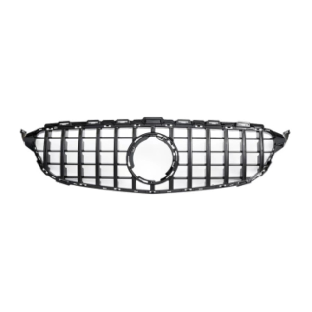 Car Body Parts Car Grille for Mercedes Benz C W205 2015-2018 GTR Black  Low Configuration,www.hongyangcorp.com,Car Body Parts Car Grille for Mercedes Benz C W205 2015-2018 GTR Black  Low Configuration
