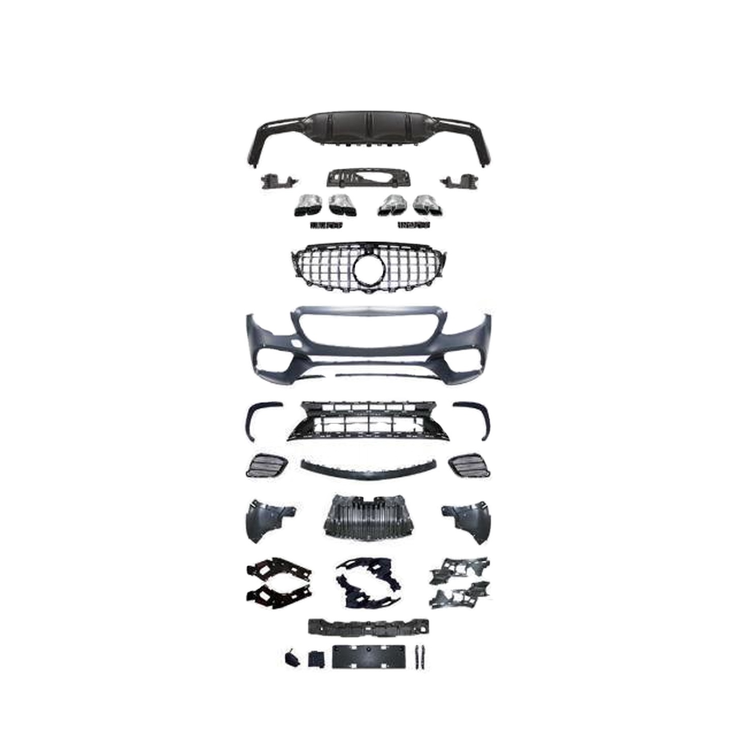 Car Body Parts for Benz W213 to E63s AMG Front Bumper Diffuser Grille Exhaust Pipe Side Skirt Rear Lip,www.hongyangcorp.com,Car Body Parts for Benz W213 to E63s AMG Front Bumper Diffuser Grille Exhaust Pipe Side Skirt Rear Lip