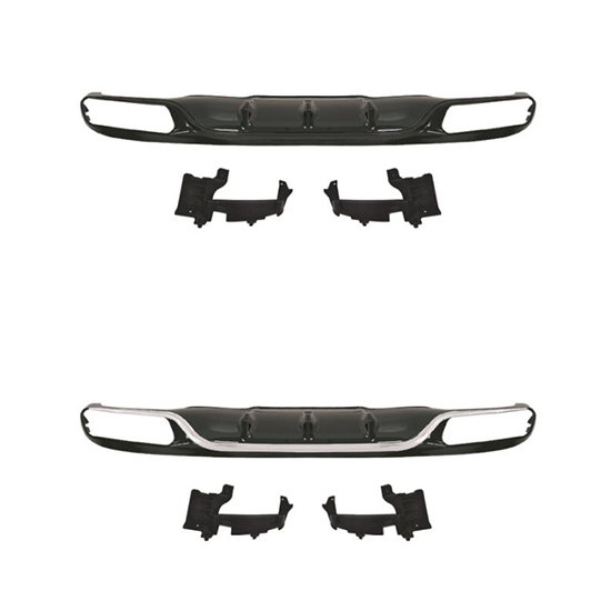 Auto Parts Car Body Kits Rear Bumper Rear Diffuser for Mercedes Benz Class E W213 Upgrade to AMG63 2016-2020 Silver/Black,www.hongyangcorp.com,Auto Parts Car Body Kits Rear Bumper Rear Diffuser for Mercedes Benz Class E W213 Upgrade to AMG63 2016-2020 Silver/Black