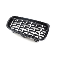 Car Grill Mesh Diamond All Black Chrome Frame With Black Chrome Point Car Front Grill for BMW 3 Series F30/F35 2012-IN 2022,www.hongyangcorp.com,Car Grill Mesh Diamond All Black Chrome Frame With Black Chrome Point Car Front Grill for BMW 3 Series F30/F35 2012-IN 2022