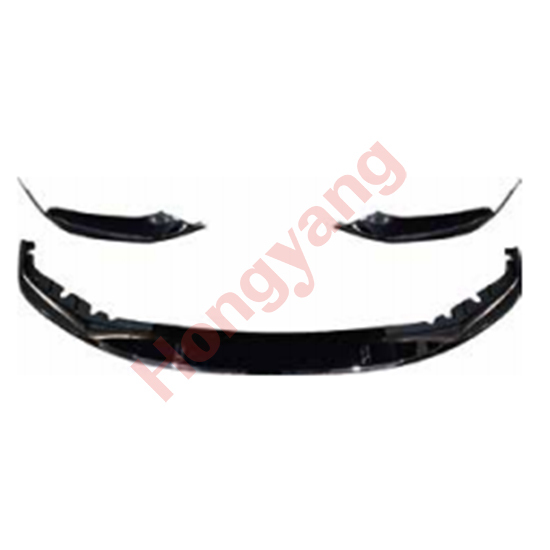 Auto Parts Car Front Bumper Front Lip for BMW 5Series G30 G38 Modified to M-Performance 2018-2020 AGloss Black/BCarbon Look