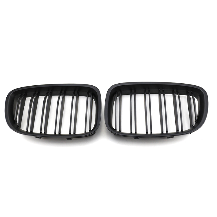 Auto Parts Repair Matte Black Dual Slat Front Bumper Mesh Grille Car Front Grille Fit for BMW 5 Series F07 GT 2009-2016,www.hongyangcorp.com,Auto Parts Repair Matte Black Dual Slat Front Bumper Mesh Grille Car Front Grille Fit for BMW 5 Series F07 GT 2009-2016