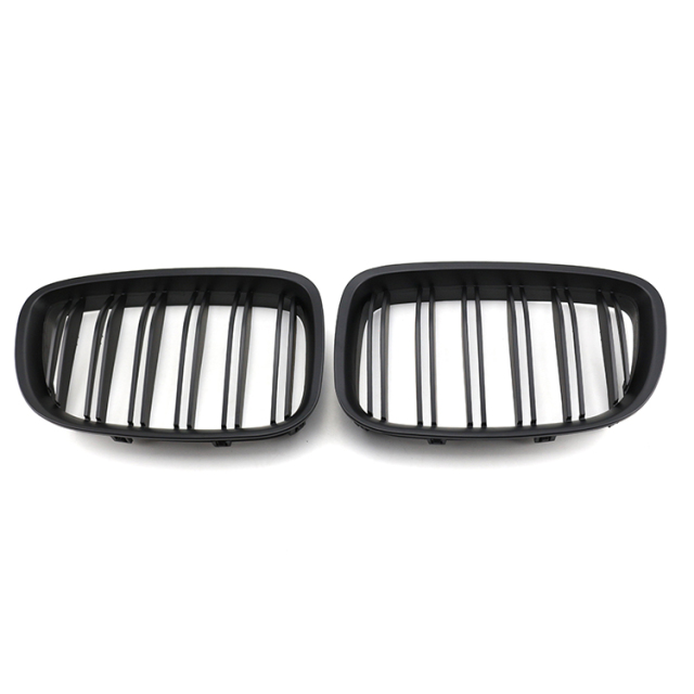 Auto Parts Repair Matte Black Dual Slat Front Bumper Mesh Grille Car Front Grille Fit for BMW 5 Series F07 GT 2009-2016,www.hongyangcorp.com,Auto Parts Repair Matte Black Dual Slat Front Bumper Mesh Grille Car Front Grille Fit for BMW 5 Series F07 GT 2009-2016