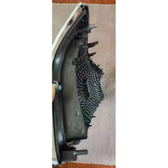 Car Parts With Camera Hole Gray Inside Chromed Frame Car Front Bumpers Grill Grille for INFINITI Q50 2014-2017 5030401003