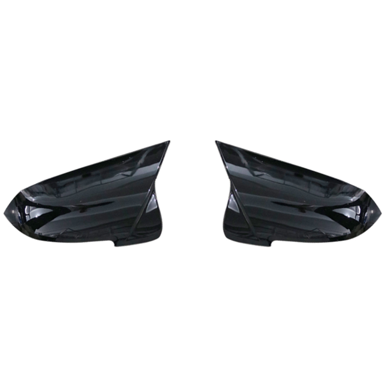 Auto Parts Car Front Bumper Mirror Cover Bodykit for BMW 5Series F10 F18  Modified to M5 2015-2017 A.Gloss Black/B.Carbon Look