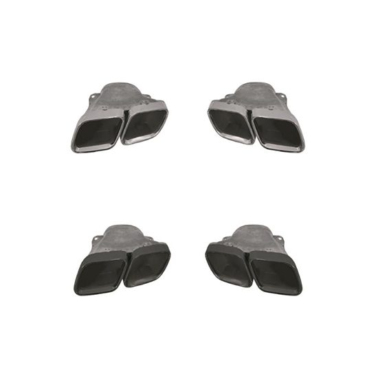 Auto Parts Car Body Kits Rear Bumper Exhaust Pipe for Mercedes Benz Class CLS W257 Upgrade to AMG63 2018-2024 Silver/Black,www.hongyangcorp.com,Auto Parts Car Body Kits Rear Bumper Exhaust Pipe for Mercedes Benz Class CLS W257 Upgrade to AMG63 2018-2024 Silver/Black