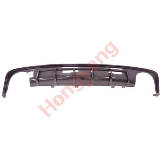 Car Auto Spare Parts Bodykit Rear Diffuser for Audi A6 Upgrade to RS6 (Water Transfer Printing 2019 2020 2021 2022 2023 2024
