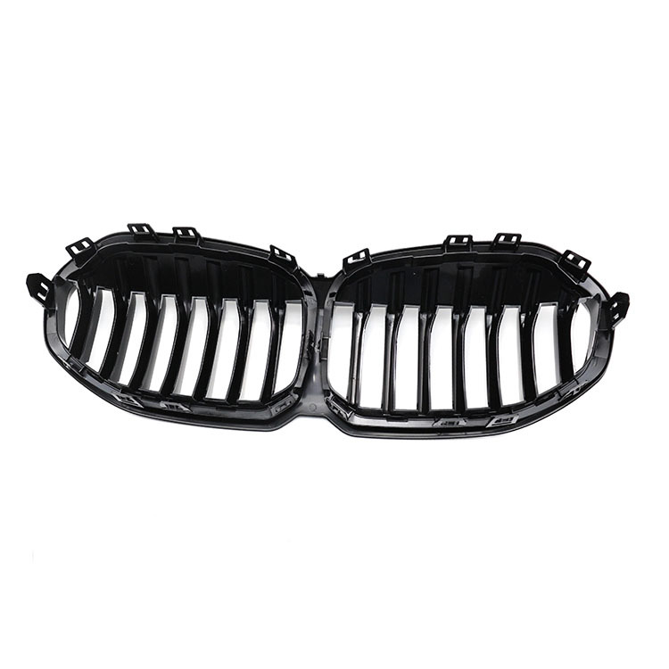 New Design Auto Accessories Car Grille for BMW 1 Series F40 Hatchback 2019-IN Diamond Single Slat Gloss Black