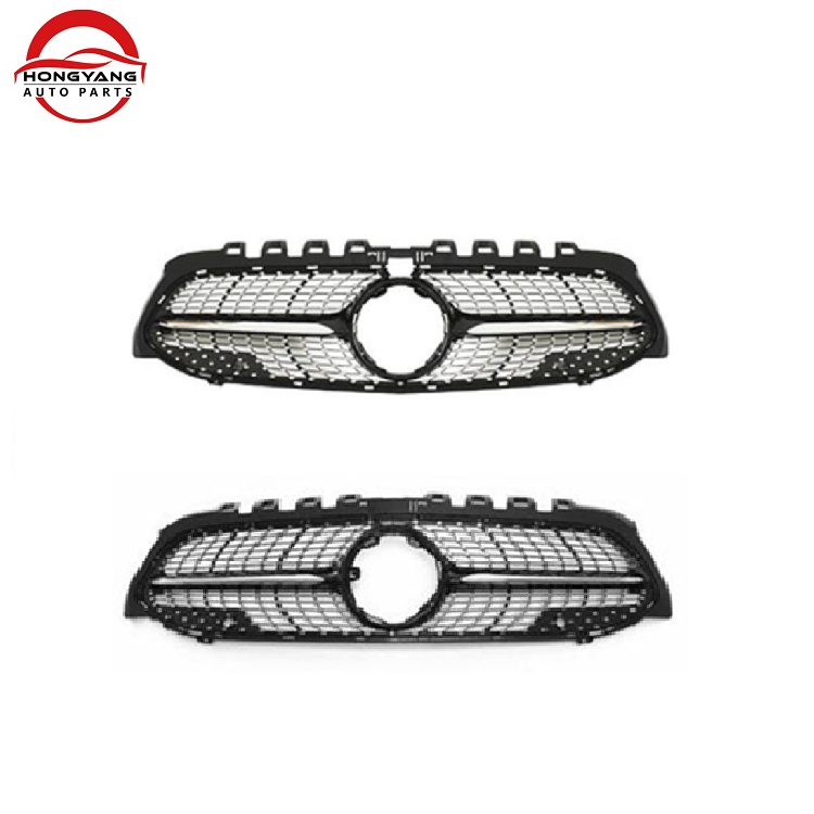 Car Exterior Accessories Car Body Parts Auto Front Bumper Grille for Benz a W177 2019-IN Diamond Black,www.hongyangcorp.com,Car Exterior Accessories Car Body Parts Auto Front Bumper Grille for Benz a W177 2019-IN Diamond Black