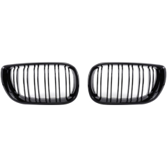 Vehicle Spare Parts Car Front Bumper Grille  Bodykit for BMW 3 Series E46 Upgrade to M3 2002-2004 2/4 Doors Grille