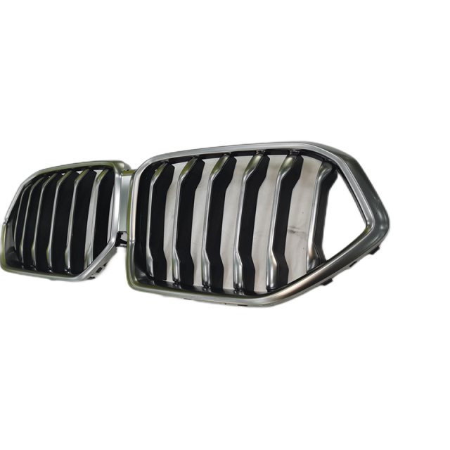 Custom Auto Matte Black Single Slat Design Front Bumper Mesh Radiator Grille Car Front Grille for BMW X6 G06 2020,www.hongyangcorp.com,Custom Auto Matte Black Single Slat Design Front Bumper Mesh Radiator Grille Car Front Grille for BMW X6 G06 2020