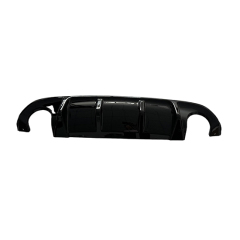 Auto Part Car Rear Bumper Rear Diffuser for Infiniti Q50 2014-2017 Gloss Black/  Carbon Look