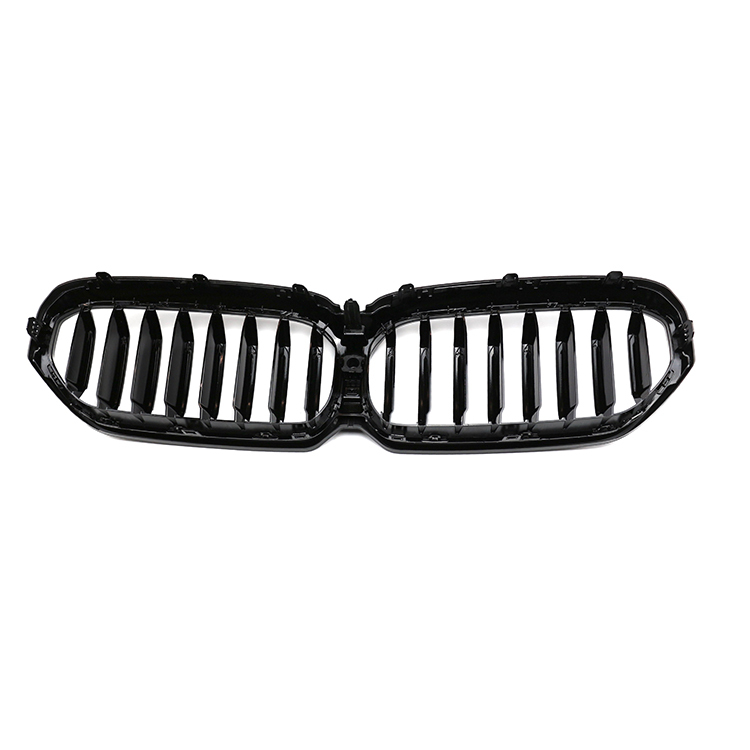 Chinese Car Parts Single Slat Gloss Black Front Bumper Mesh Grille Car Front Grille Fit for BMW 5 Series G30 G38 2020-IN,www.hongyangcorp.com,Chinese Car Parts Single Slat Gloss Black Front Bumper Mesh Grille Car Front Grille Fit for BMW 5 Series G30 G38 2020-IN
