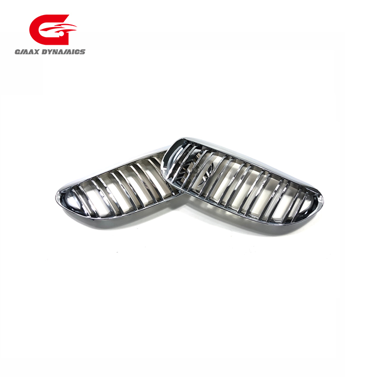 Vehicle Spare Parts Car Grill Auto Front Bumper Grille for BMW 6 Series E63 2006-2010 Double Slat Chrome