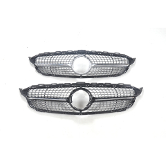 Auto Parts Car Front  Grille for Mercedes Benz W205 C W205 2019-IN Diamond Silver High Configuration,www.hongyangcorp.com,Auto Parts Car Front  Grille for Mercedes Benz W205 C W205 2019-IN Diamond Silver High Configuration