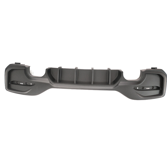 China Wholesale Car Accessories Matte Black Rear Bumper Diffuser Lip Fit for BMW 1 Series F20 2011-2018 Rear Diffuser