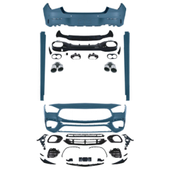 Auto Parts Car Body Kits Rear Bumper Rear Diffuser Front Bumper for Mercedes Benz Class CLA W118 Upgrade to AMG45 2020-2024,www.hongyangcorp.com,Auto Parts Car Body Kits Rear Bumper Rear Diffuser Front Bumper for Mercedes Benz Class CLA W118 Upgrade to AMG45 2020-2024