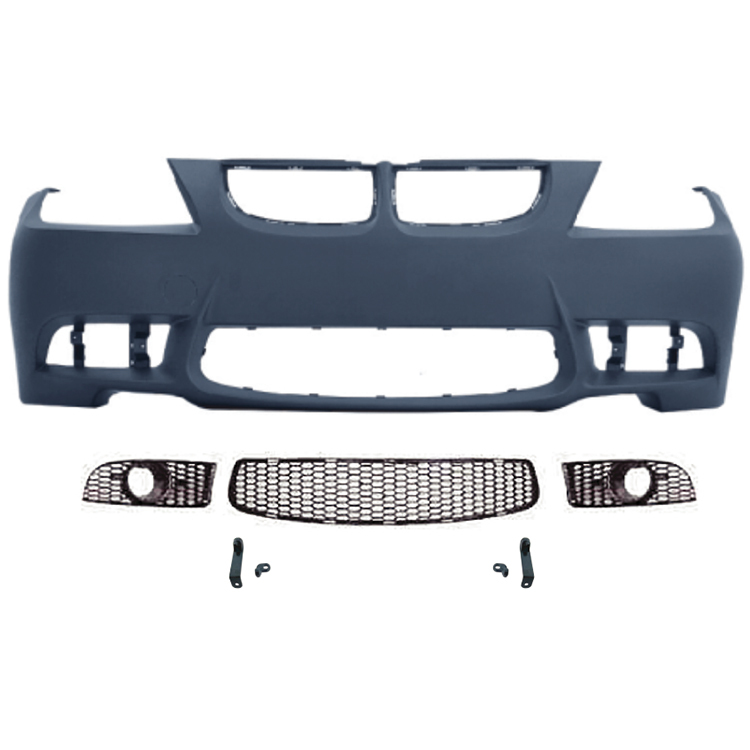 Car Modified Body Kit Front Bumper Assy for BMW 3Series E90 Modified to M3 2005-2008 With Fog Lamp Hole Style