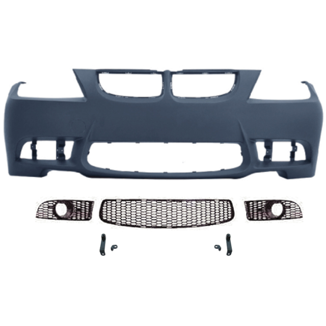 Car Modified Body Kit Front Bumper Assy for BMW 3Series E90 Modified to M3 2005-2008 With Fog Lamp Hole Style