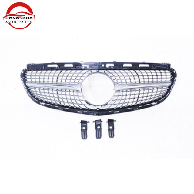 Upgrade Body Kit Car Grille for Mercedes Benz E W212 2014-2016 Diamond Silver,www.hongyangcorp.com,Upgrade Body Kit Car Grille for Mercedes Benz E W212 2014-2016 Diamond Silver