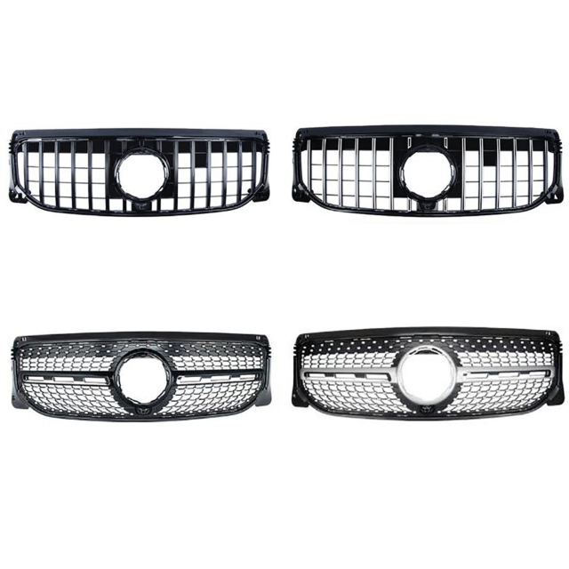 Facelift Kit GTR/Diamond Bumper Grille for Mercedes Benz Class G W463 GLA X156 H247 GLB W247,www.hongyangcorp.com,Facelift Kit GTR/Diamond Bumper Grille for Mercedes Benz Class G W463 GLA X156 H247 GLB W247