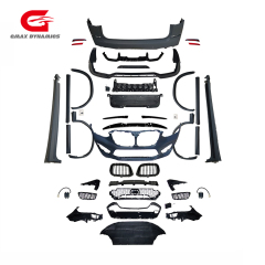 Car Body Parts Facelift Kit Car Body Kit for BMW G02 to X4M Upgrade Auto Front Bumper Top Spoiler Center Grille,www.hongyangcorp.com,Car Body Parts Facelift Kit Car Body Kit for BMW G02 to X4M Upgrade Auto Front Bumper Top Spoiler Center Grille