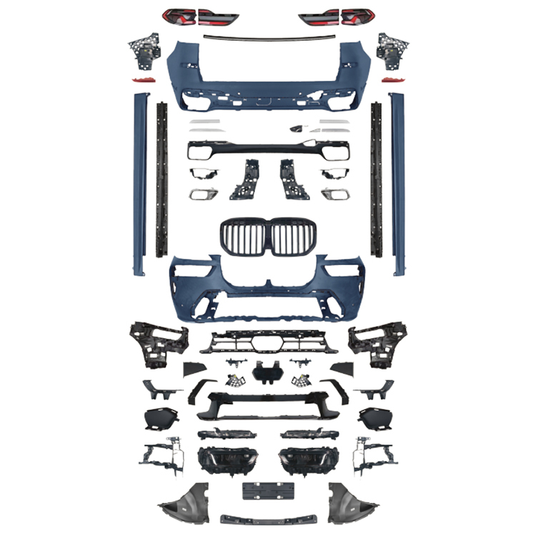 Auto Spare Parts CarFront Bumper Assy Grille Front Lip Spoiler Bodykit for BMW X7 Series G07 2019-2022 Modified to M-Tech 2023+,www.hongyangcorp.com,Auto Spare Parts CarFront Bumper Assy Grille Front Lip Spoiler Bodykit for BMW X7 Series G07 2019-2022 Modified to M-Tech 2023+
