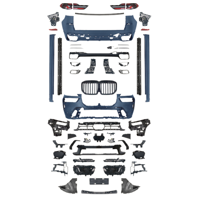 Auto Spare Parts CarFront Bumper Assy Grille Front Lip Spoiler Bodykit for BMW X7 Series G07 2019-2022 Modified to M-Tech 2023+,www.hongyangcorp.com,Auto Spare Parts CarFront Bumper Assy Grille Front Lip Spoiler Bodykit for BMW X7 Series G07 2019-2022 Modified to M-Tech 2023+