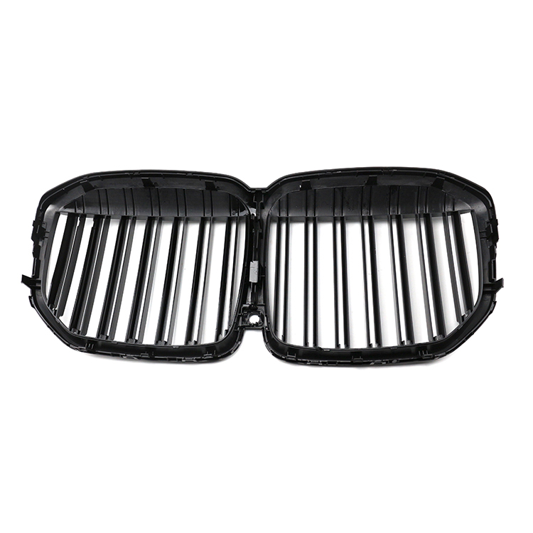 Car Double Slat Matte Black Modified Front Bumper Mesh Radiator Grille Car Front Grille for BMW Series X7 G07 2019,www.hongyangcorp.com,Car Double Slat Matte Black Modified Front Bumper Mesh Radiator Grille Car Front Grille for BMW Series X7 G07 2019