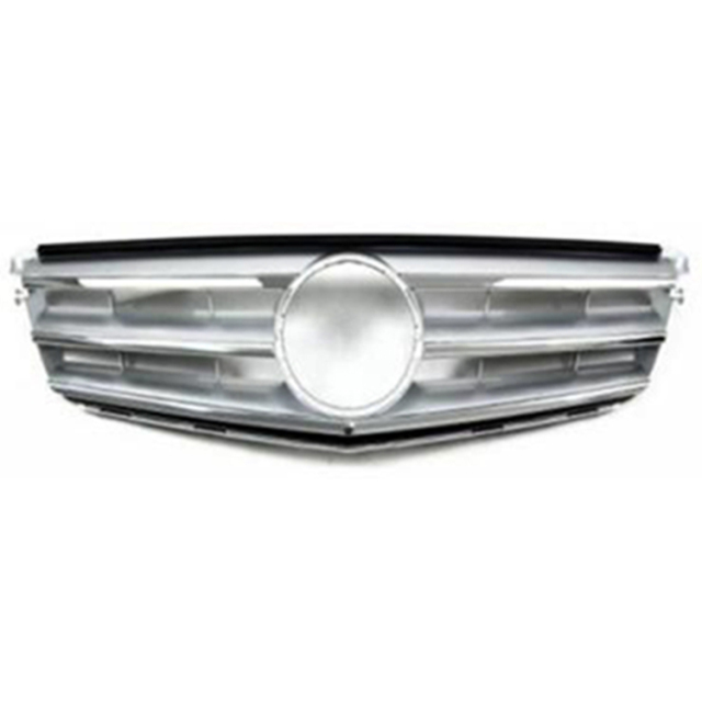 Car Body Parts Car Grille for Benz C W204 2007-2014 Sport Silver Chrome,www.hongyangcorp.com,Car Body Parts Car Grille for Benz C W204 2007-2014 Sport Silver Chrome