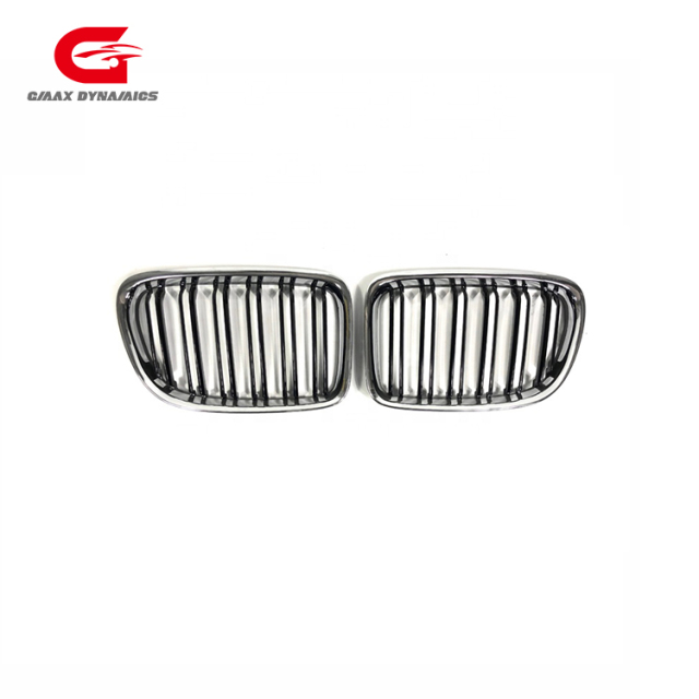 Chrome Black Dual Slat