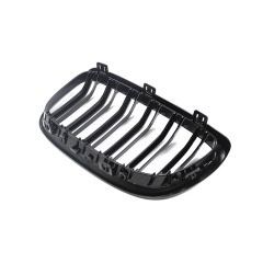 Gloss Black Single Slat Insert Front Bumper Mesh Radiator Grille Car Front Grille Fit for BMW Series 3 E92 2006-2009