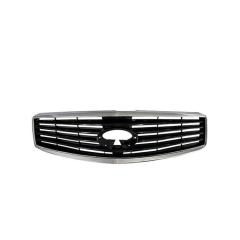 Auto Parts Car Front Bumper Grille for Infiniti EX35 2008-2012 / EX37 2013 QX50 2014-2016 Gloss Black+Chrome 62070-1BA1A