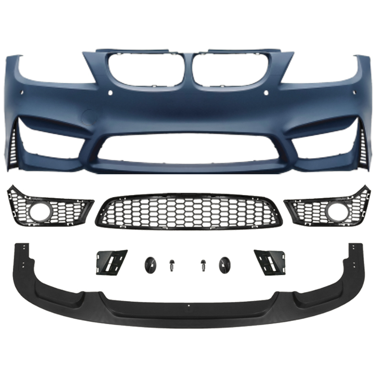 Car Body Kit Front Bumper Assy for BMW 3Series E90 Modified to M3 2009-2012 With Fog Lamp Hole Style