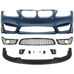 Car Body Kit Front Bumper Assy for BMW 3Series E90 Modified to M3 2009-2012 With Fog Lamp Hole Style
