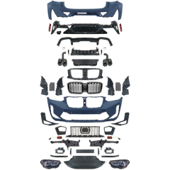 Car Front Lip Spoiler Bodykit for BMW X4 Series G02 2018-2021 Modified to X4M 2022+ Old to New/Change Lamps Use for Sport Car,www.hongyangcorp.com,Car Front Lip Spoiler Bodykit for BMW X4 Series G02 2018-2021 Modified to X4M 2022+ Old to New/Change Lamps Use for Sport Car