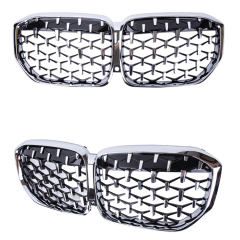 Bling Car Accessories Diamond Black/Chrome Frame With Chrome Point Grille for BMW X5/X6 Series G05 2018-IN,www.hongyangcorp.com,Bling Car Accessories Diamond Black/Chrome Frame With Chrome Point Grille for BMW X5/X6 Series G05 2018-IN