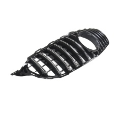 Car Bumper Grille Silver Front Grille for Mercedes Benz C Class W205 2015-2018 GTR Style,www.hongyangcorp.com,Car Bumper Grille Silver Front Grille for Mercedes Benz C Class W205 2015-2018 GTR Style
