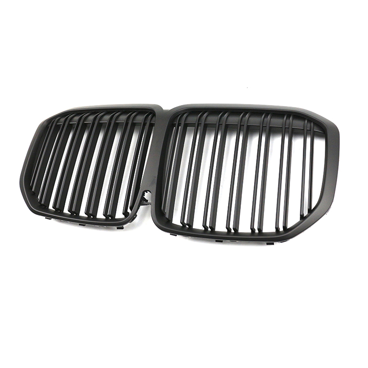 Automotive Body Kits Matte Black Dual Slat Front Bumper Mesh Radiator Grille Car Front Grille for BMW X7 G07 2019,www.hongyangcorp.com,Automotive Body Kits Matte Black Dual Slat Front Bumper Mesh Radiator Grille Car Front Grille for BMW X7 G07 2019