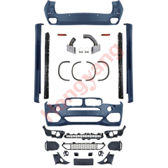 Car Auto Spare Parts Front Bumper Assy Grille Front Lip Spoiler Bodykit for BMW X5 Series F15 Modified to M-Tech 2013-2018,www.hongyangcorp.com,Car Auto Spare Parts Front Bumper Assy Grille Front Lip Spoiler Bodykit for BMW X5 Series F15 Modified to M-Tech 2013-2018