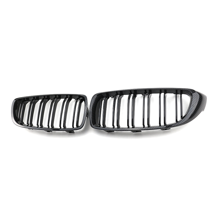 Carbon Look Double Slat Replacement Front Bumper Radiator Mesh Grille Car Front Grill 4 Series F32 F33 F36 F80 F82 F83 2013-2020,www.hongyangcorp.com,Carbon Look Double Slat Replacement Front Bumper Radiator Mesh Grille Car Front Grill 4 Series F32 F33 F36 F80 F82 F83 2013-2020