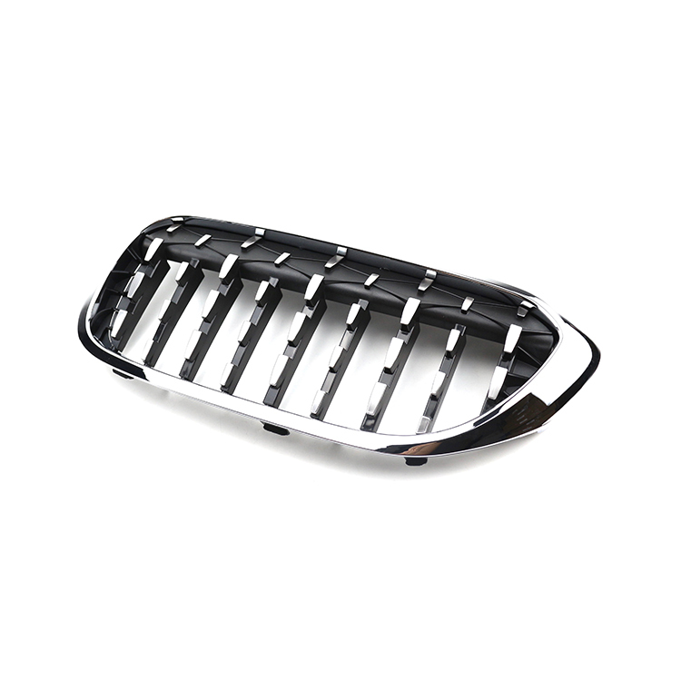Black Colour Single Slat Car Bumper Grille Fit for BMW 5 Series G30 2017  Mesh Front Grille