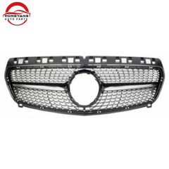 Car Parts Grille for Benz a W176 2013-2015 Diamond Black High / Low Configuration,www.hongyangcorp.com,Car Parts Grille for Benz a W176 2013-2015 Diamond Black High / Low Configuration