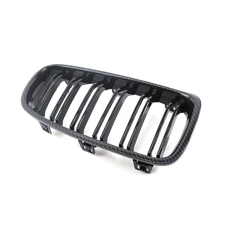 Car Parts Carbon Look Dual Slat Front Bumper Mesh Guard Grille Car Front Grille Fit for BMW Series 3 F30 2012,www.hongyangcorp.com,Car Parts Carbon Look Dual Slat Front Bumper Mesh Guard Grille Car Front Grille Fit for BMW Series 3 F30 2012